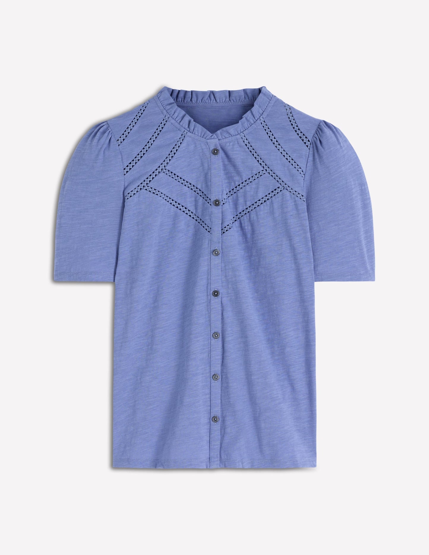 Bea Short Sleeve Shirt-Ebb and Flow