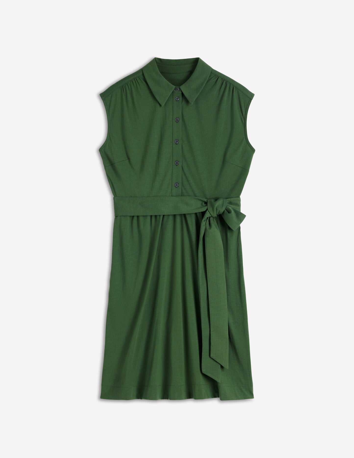 Honor Short Jersey Shirt Dress-Broad Bean