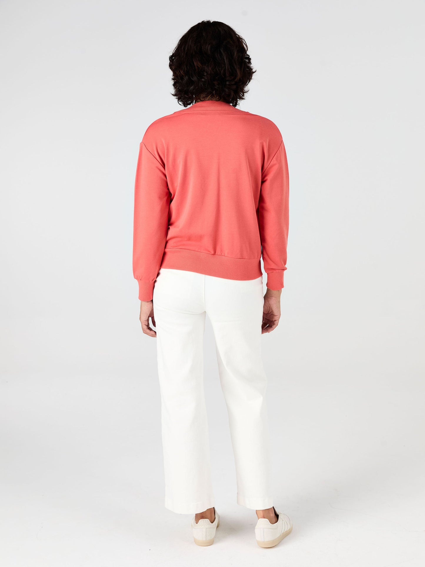 Leighton Sweat Top - Burnt Sienna