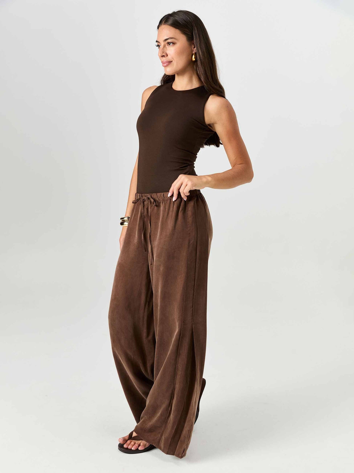 Frederica Pants Mocha