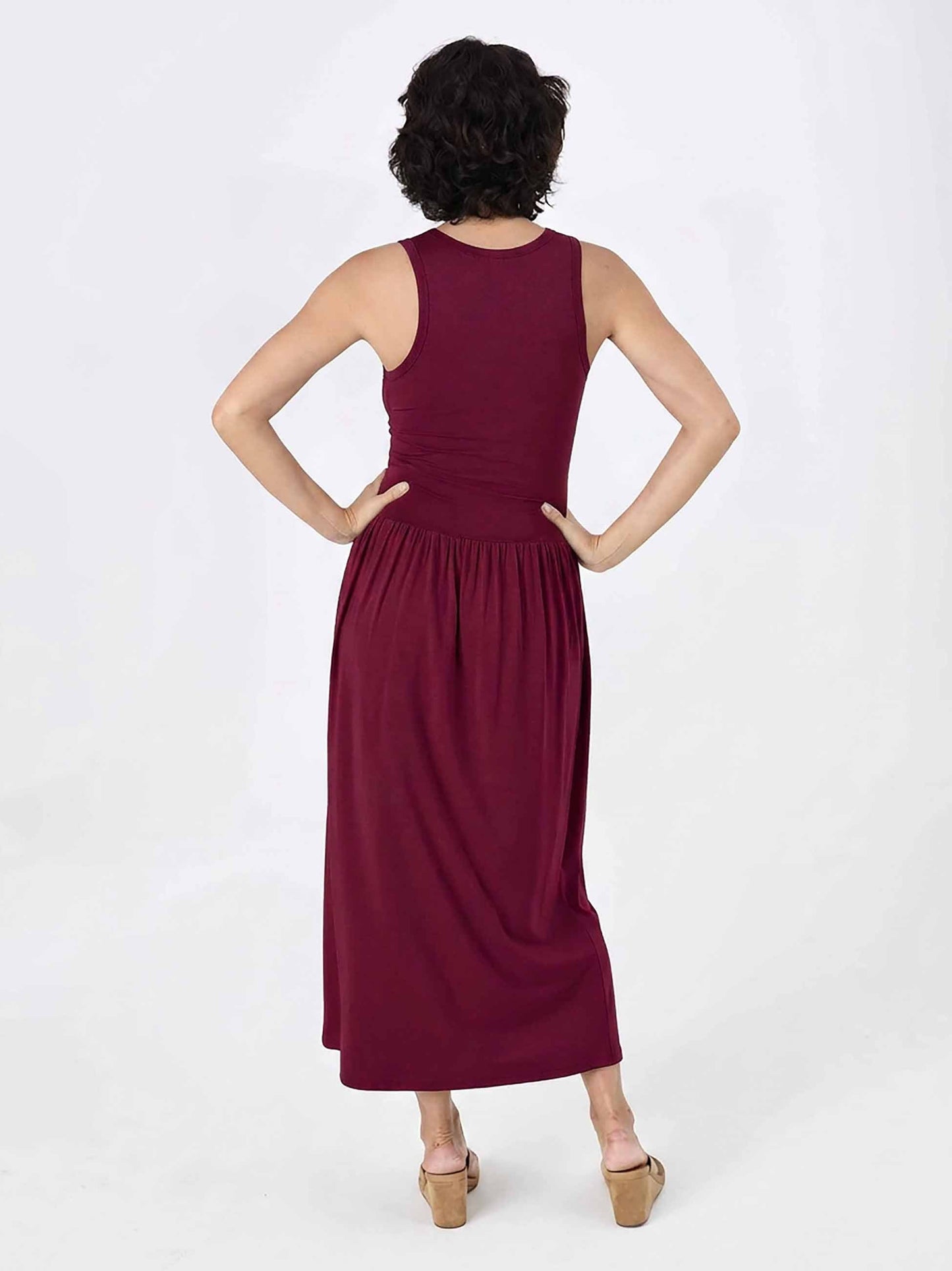 Essential Maxi Dress Sangria