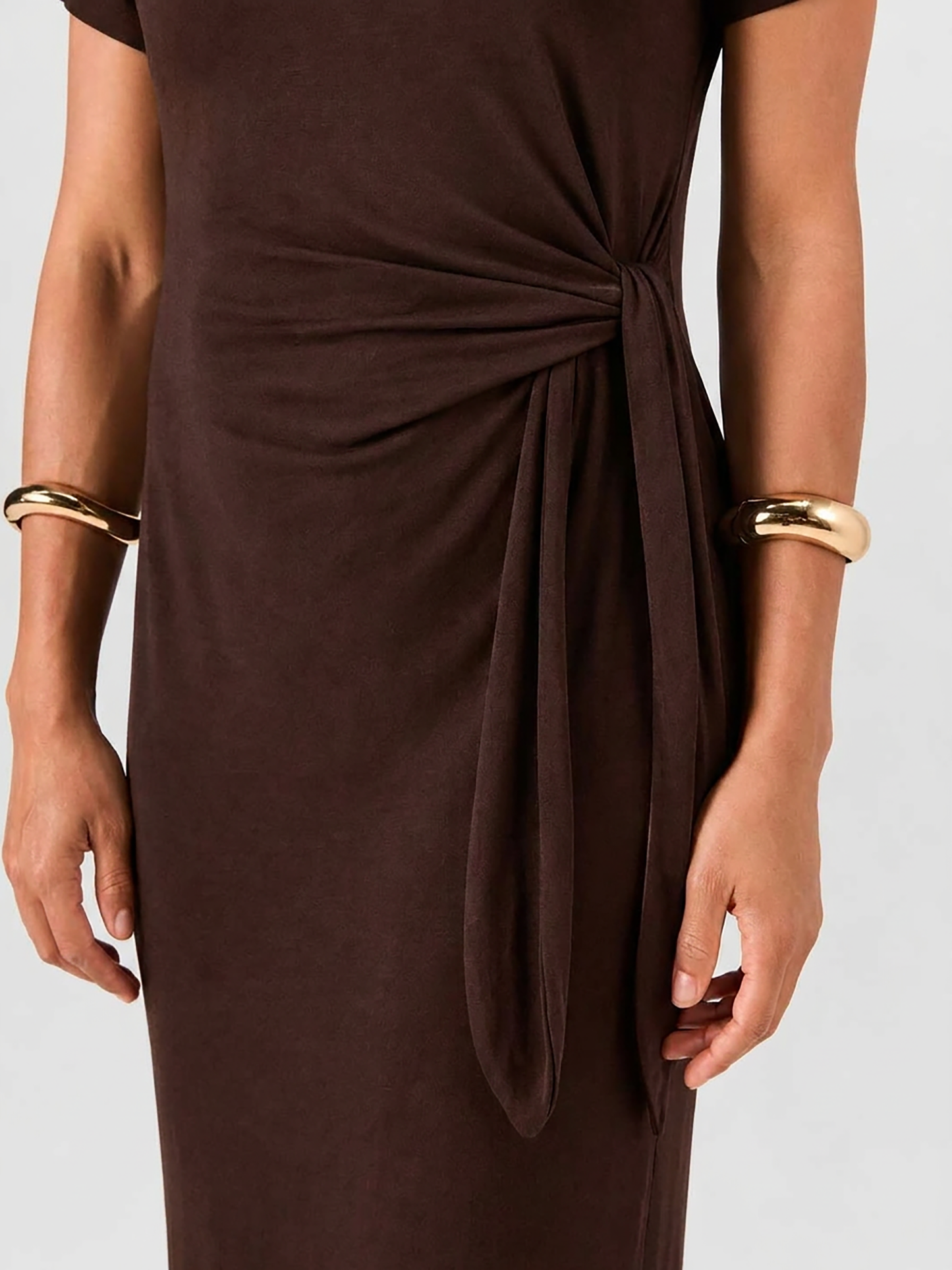 Bobbie Dress - Coffee Bean