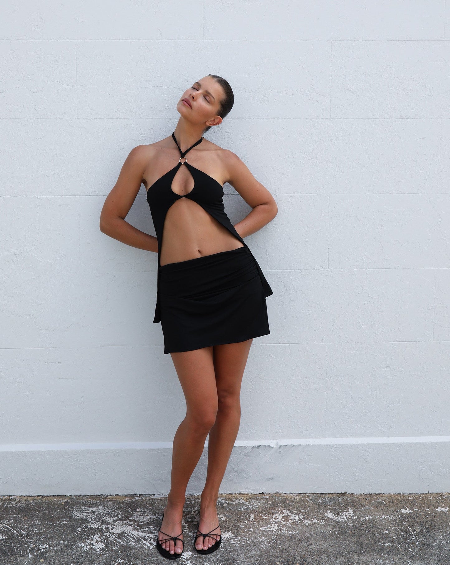 Pamela Mini Skirt Black