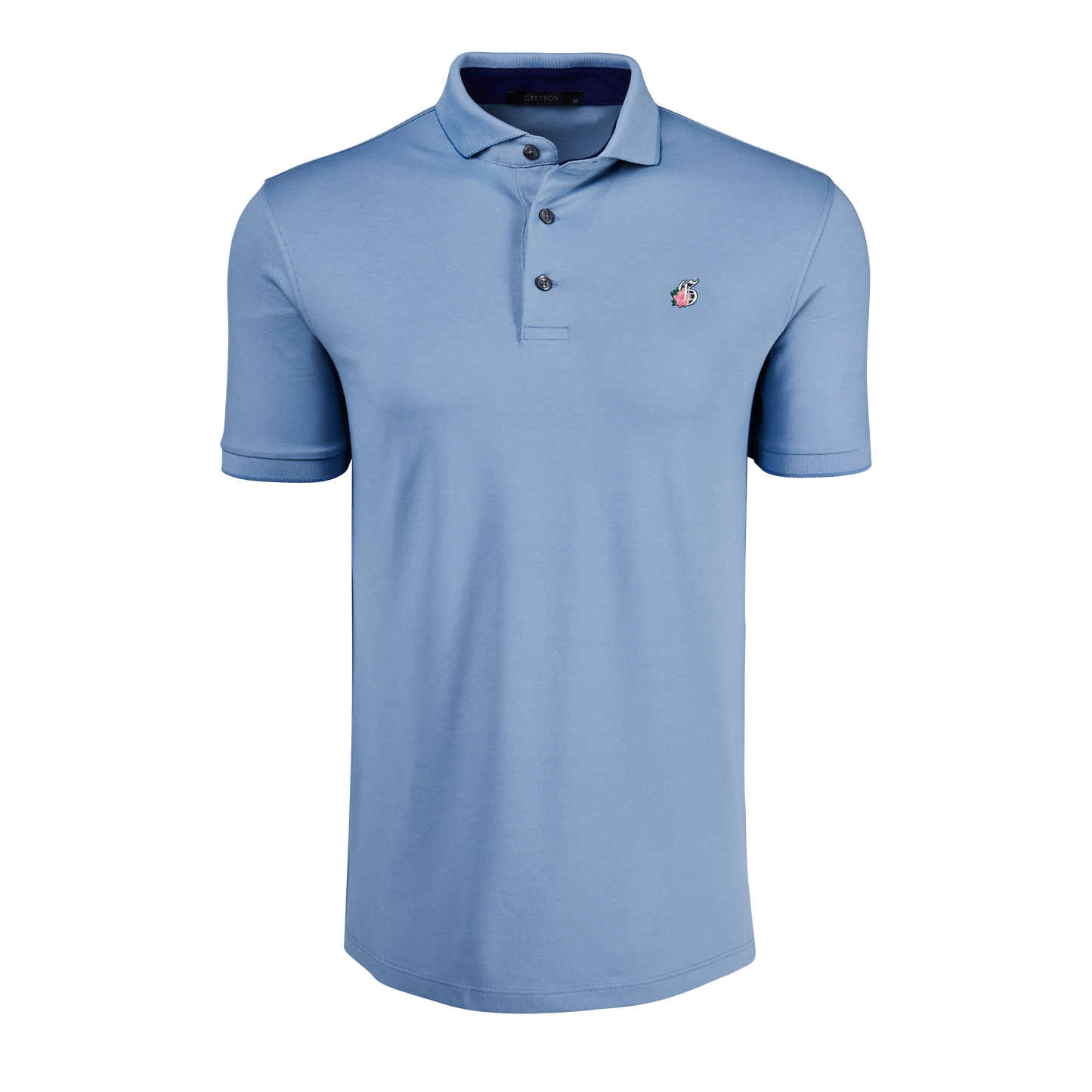 Floral "G" Crowley Short Sleeve Polo