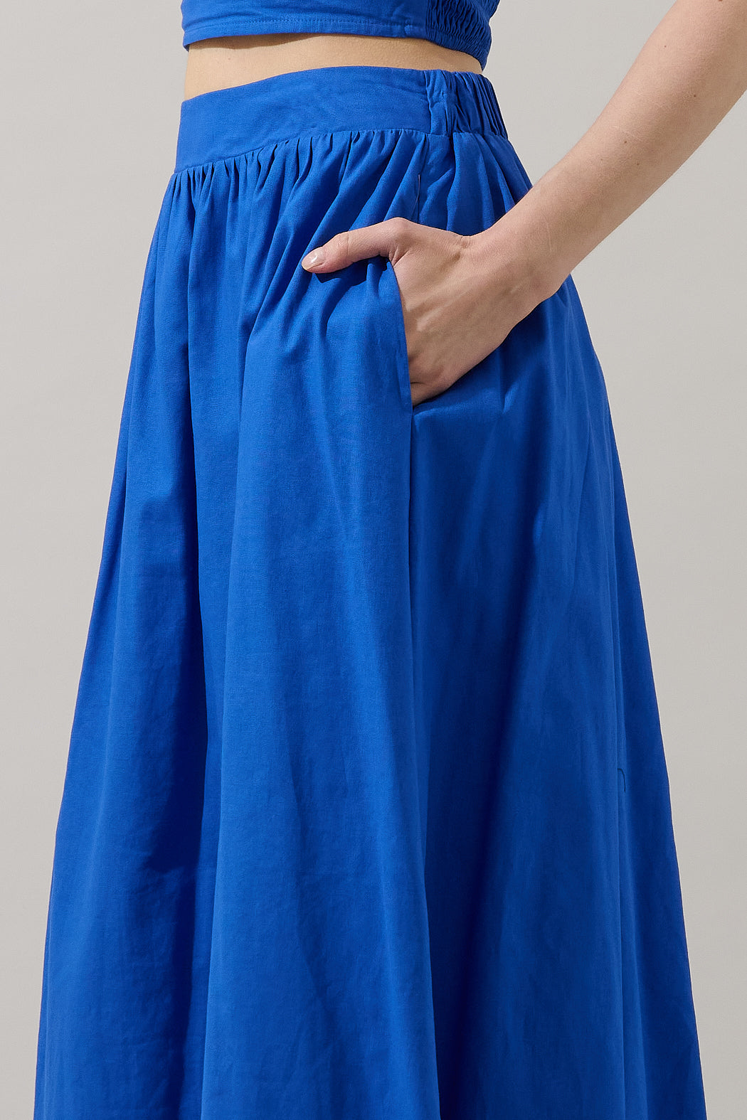 Epsie High Waisted Maxi Skirt