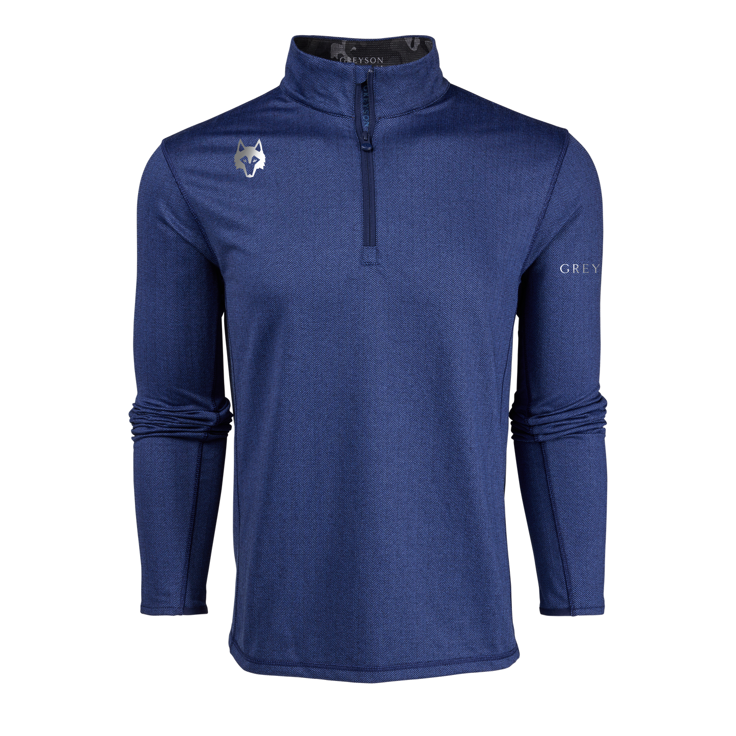 Players Club Colorado Herringbone Quarter-Zip