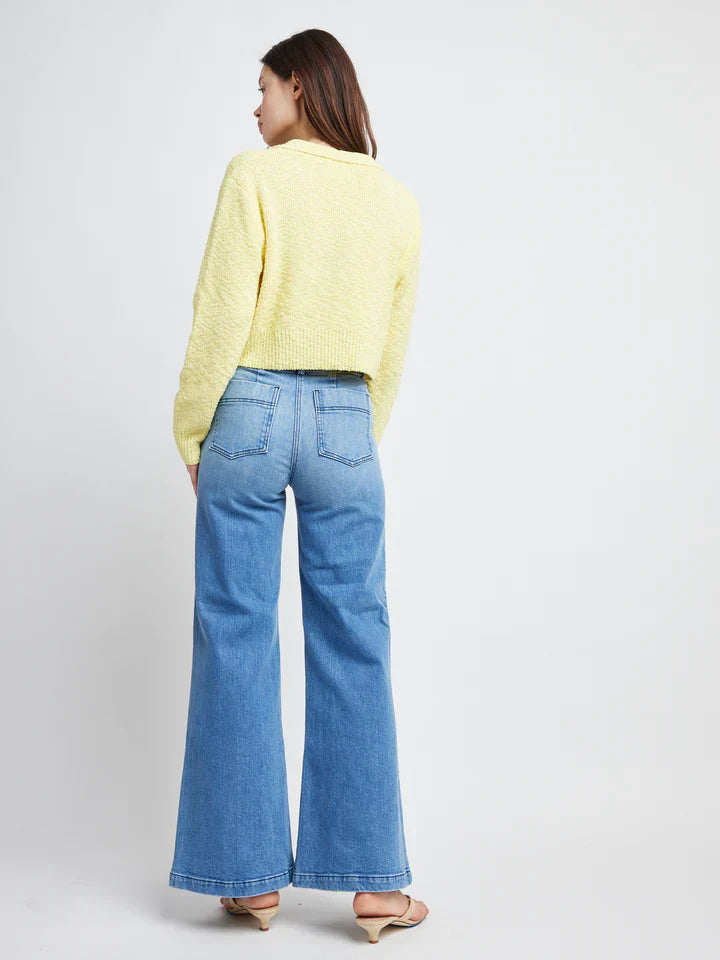 Elsie Crop Blazer Sweater