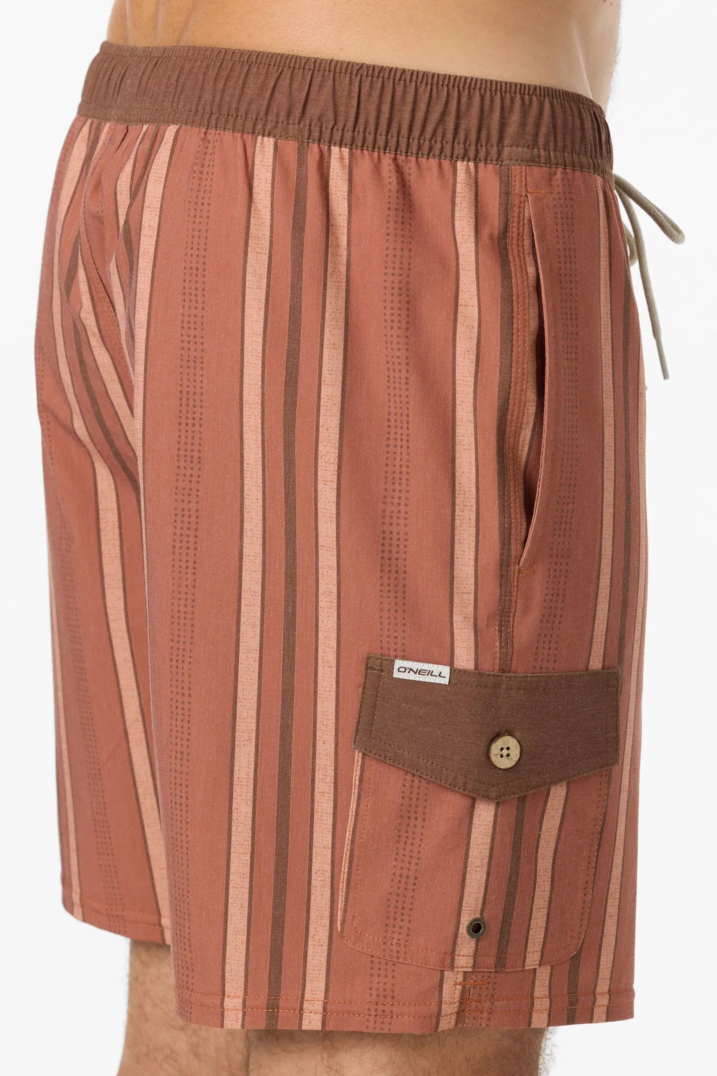 O'Neill Hermosa Retro Elastic Waist 17" Swim Trunks