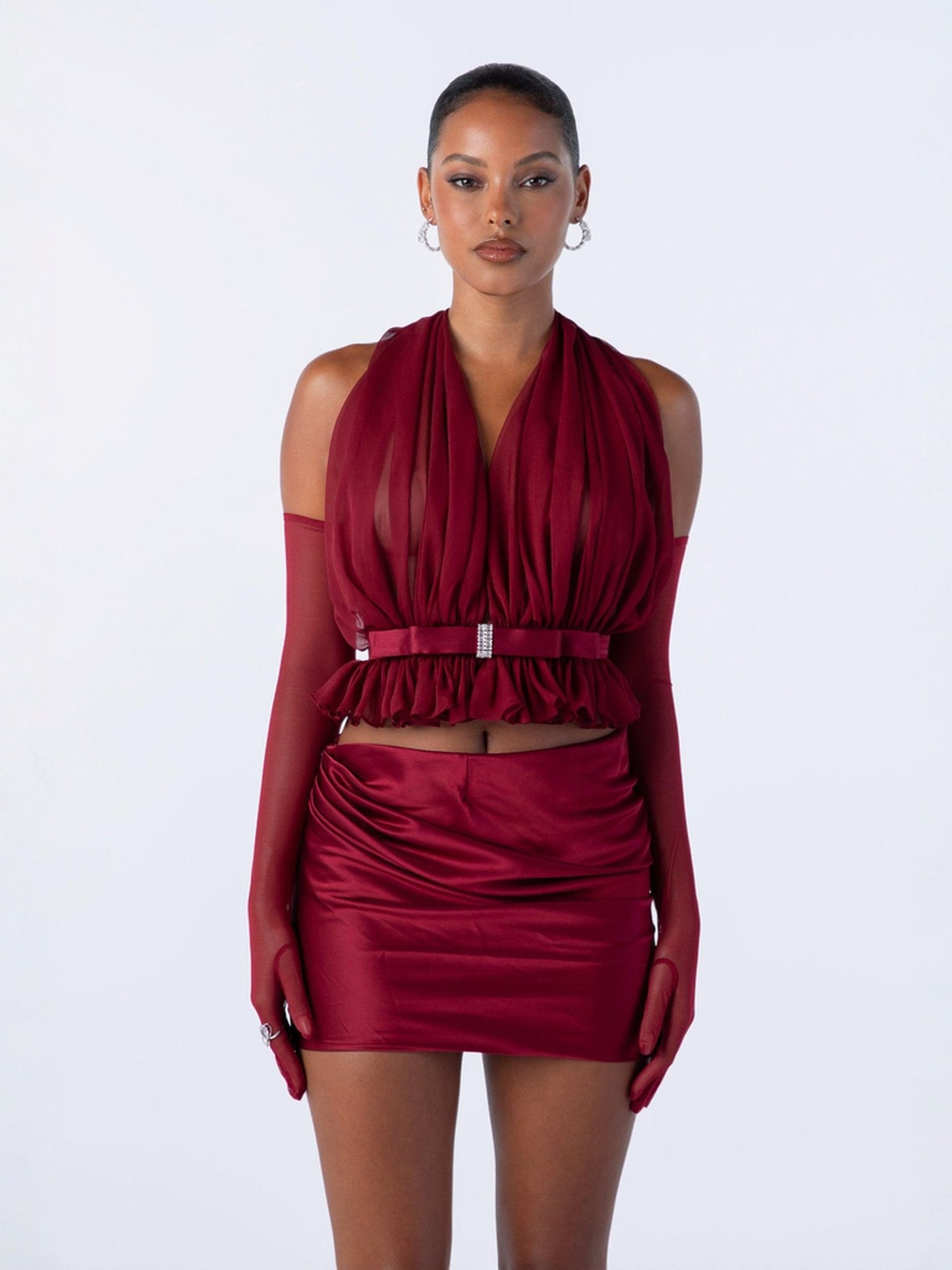 Giselle Skirt (Red) (Final Sale)