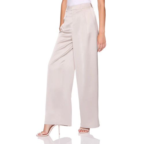 Susana Monaco Satin Pleated Pant