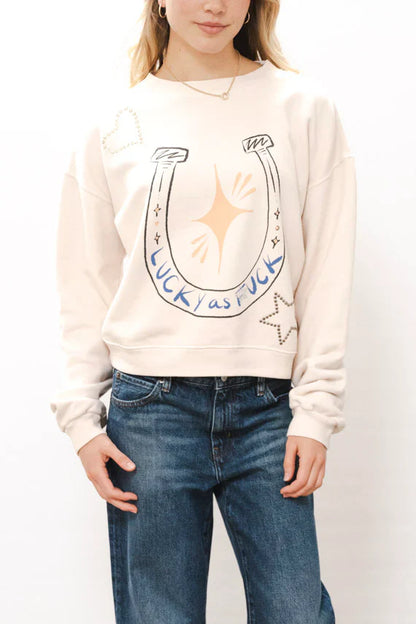 Lucky As F*ck Sweatshirt