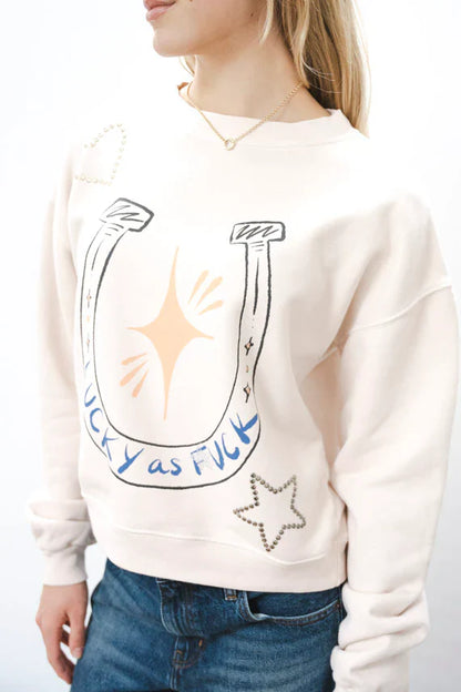 Lucky As F*ck Sweatshirt