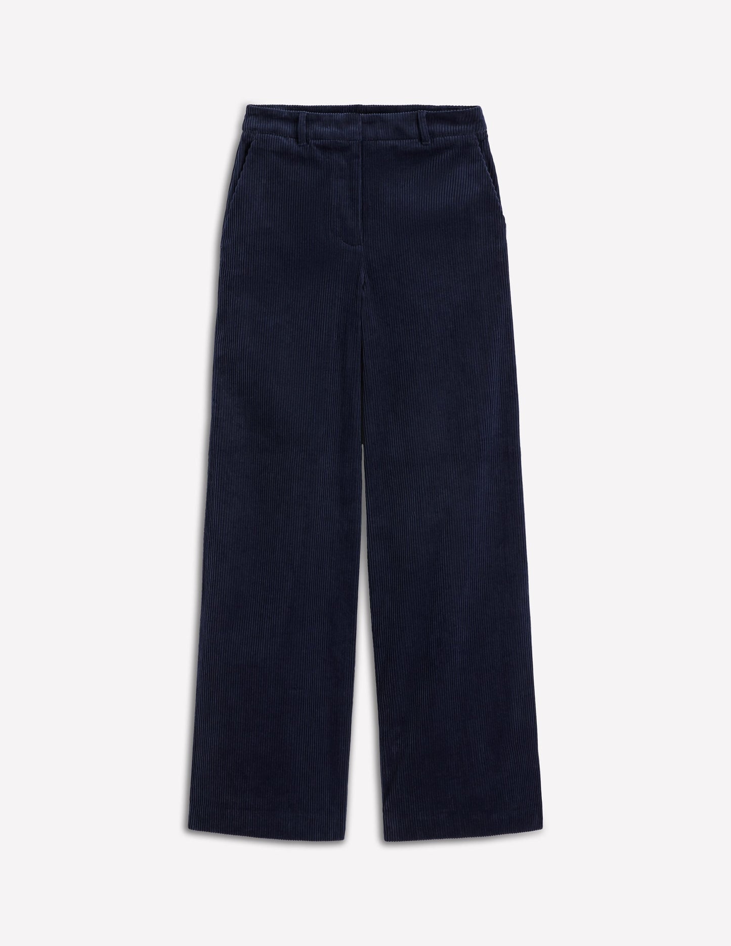 Belgravia Chunky Cord Pants-Navy