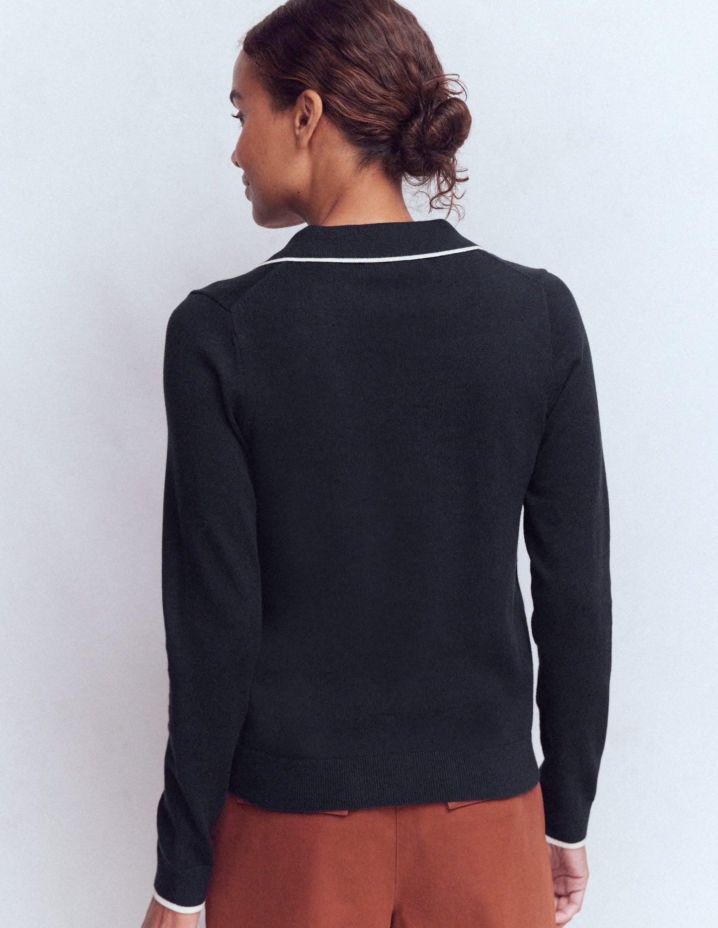 Liz Henley Sweater-Navy