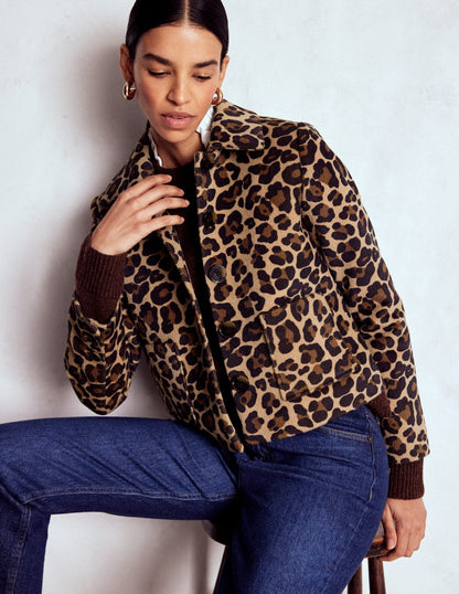Knightsbridge Jacket-Leopard