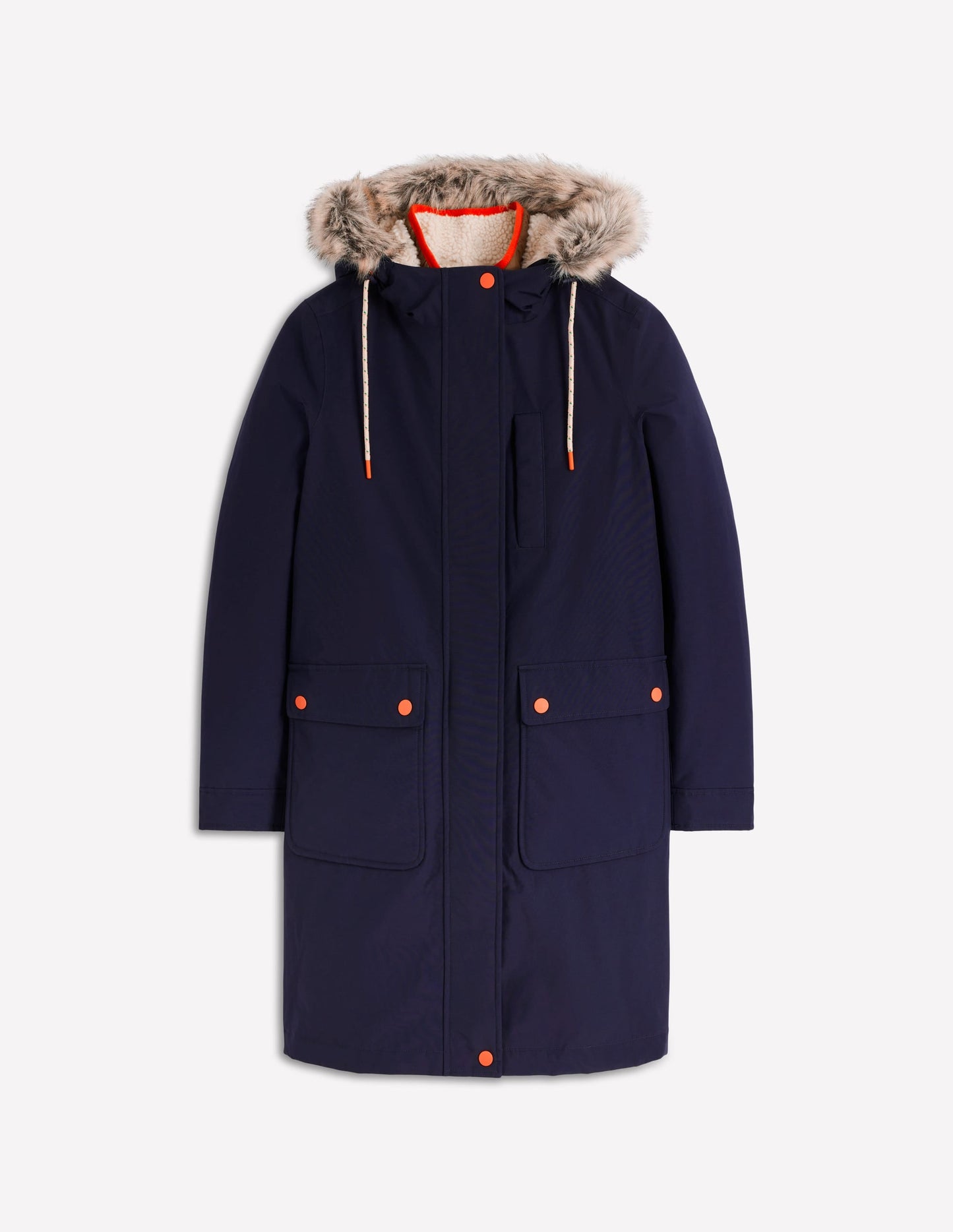 4-In-1 Hooded Parka-Navy