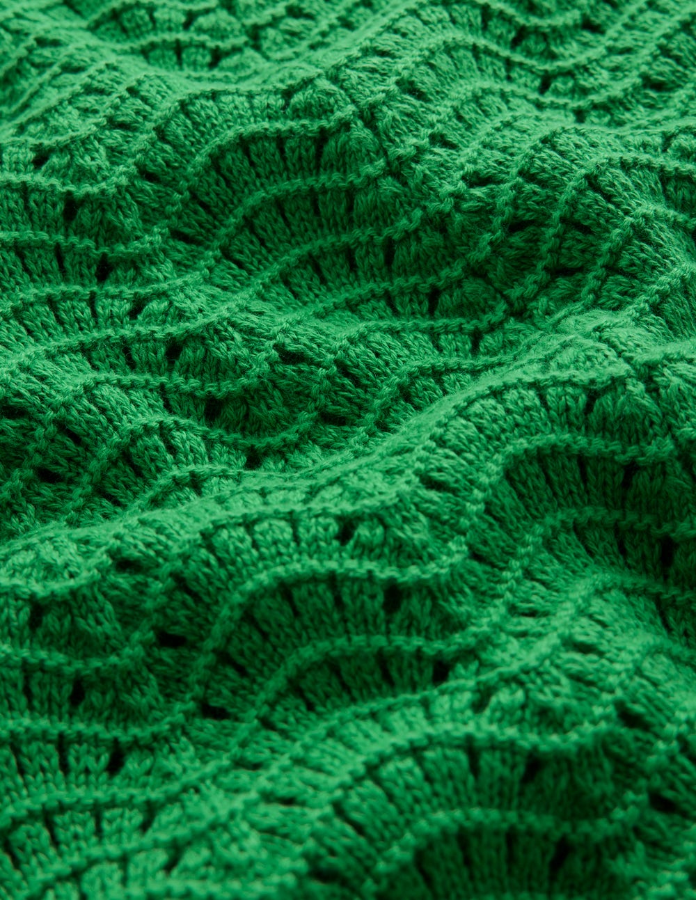 Stella Maxi Crochet Dress-Shamrock Green