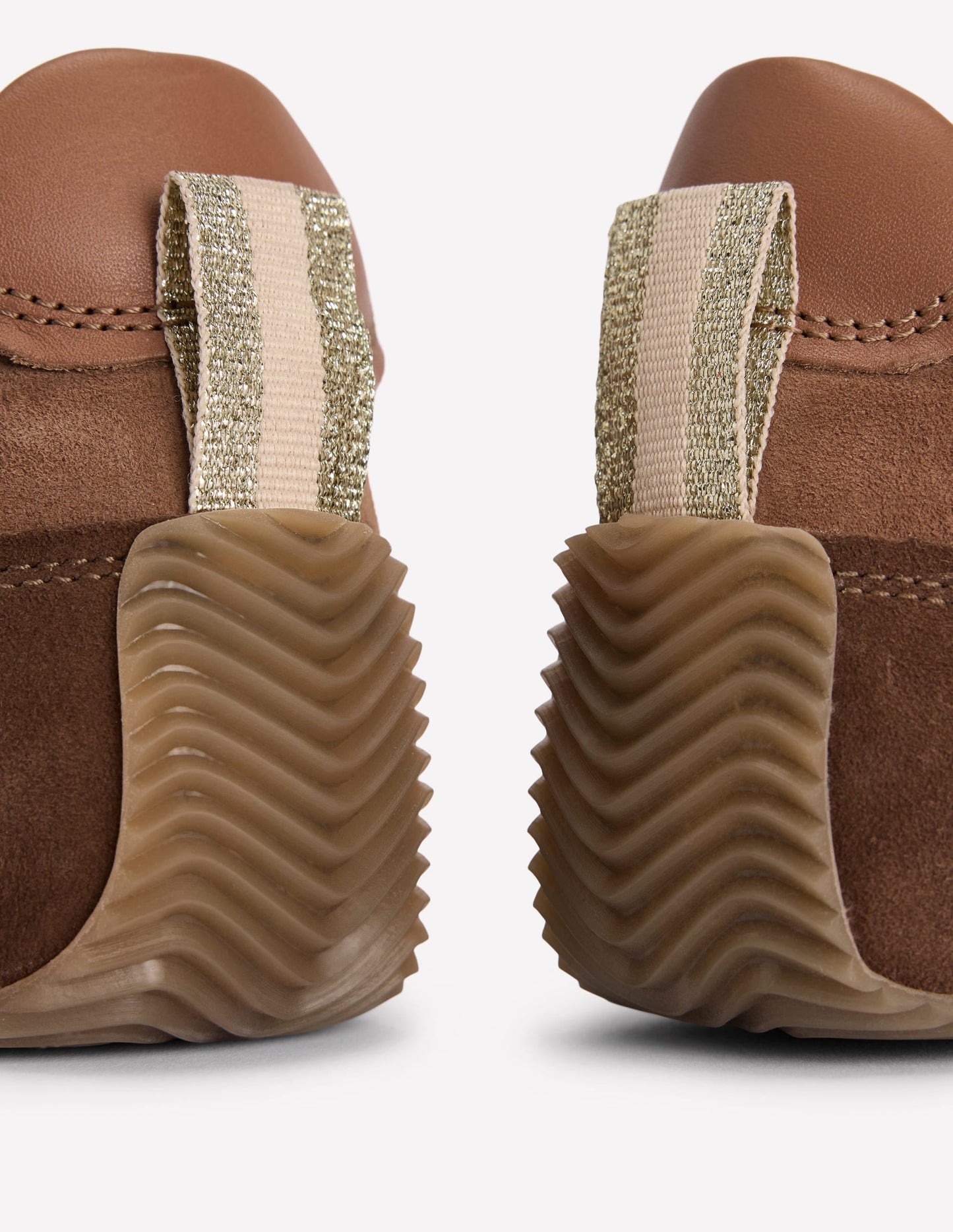 Delphine Slim Sole Trainers-Tan