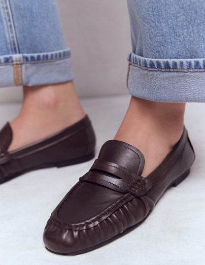 Super Soft Flexi Loafer-Bitter Chocolate