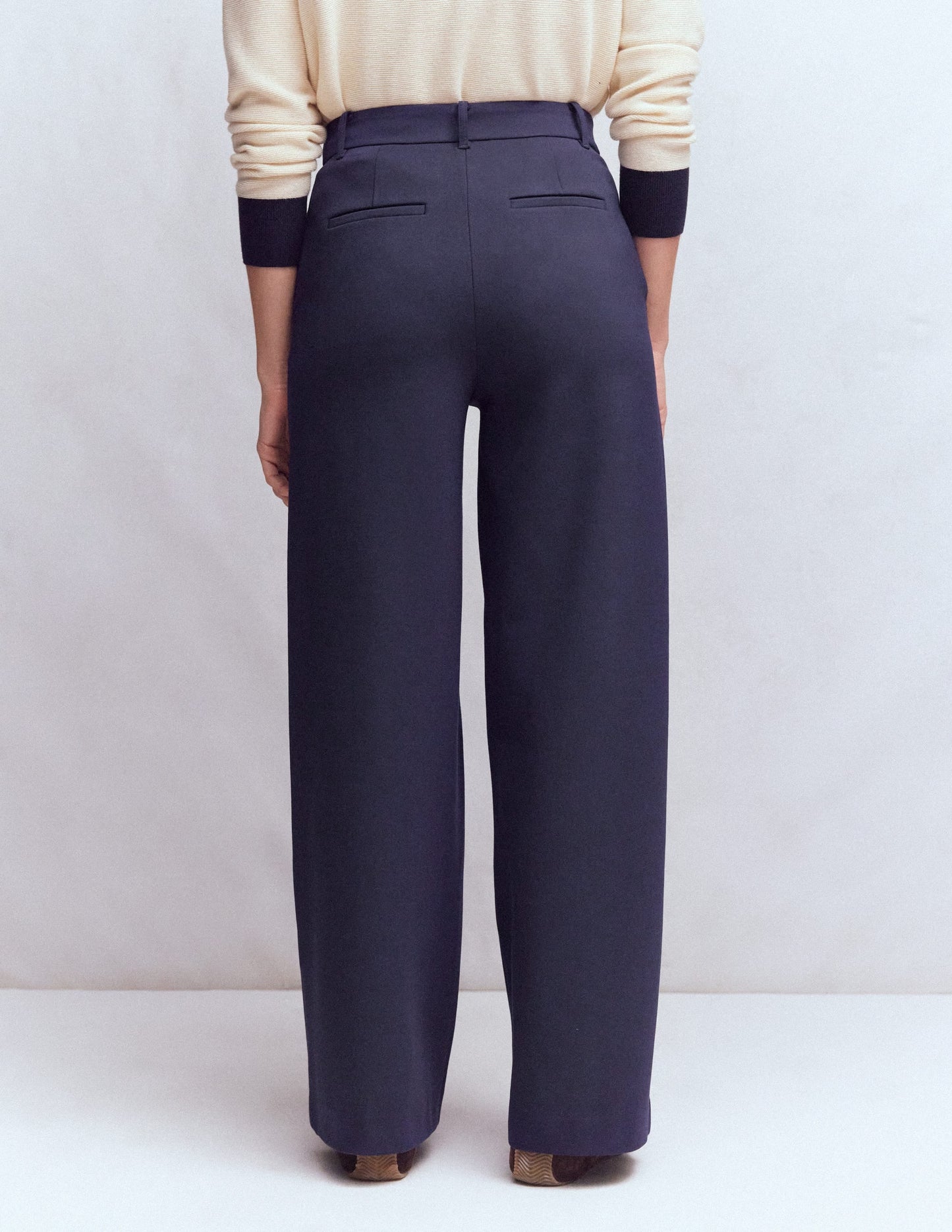 Belgravia Ponte Pants-Navy