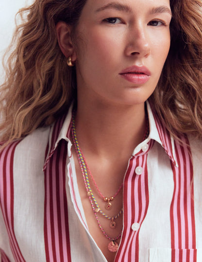 Three Layer Necklace-Multi