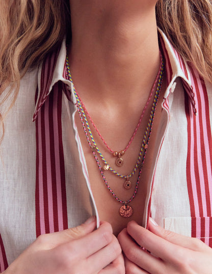 Three Layer Necklace-Multi