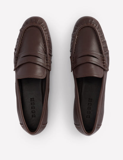Super Soft Flexi Loafer-Bitter Chocolate