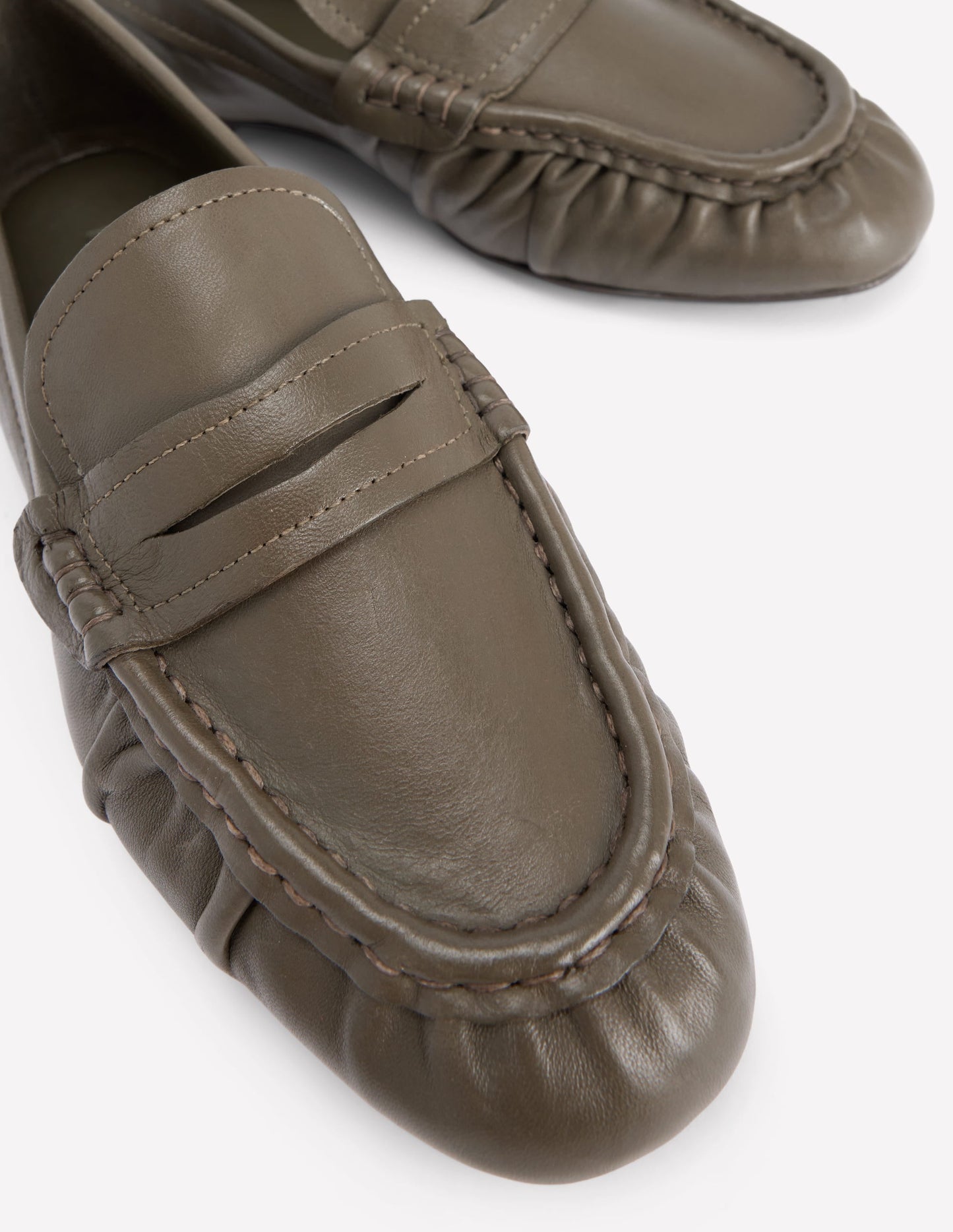 Super Soft Flexi Loafer-Deep Olive