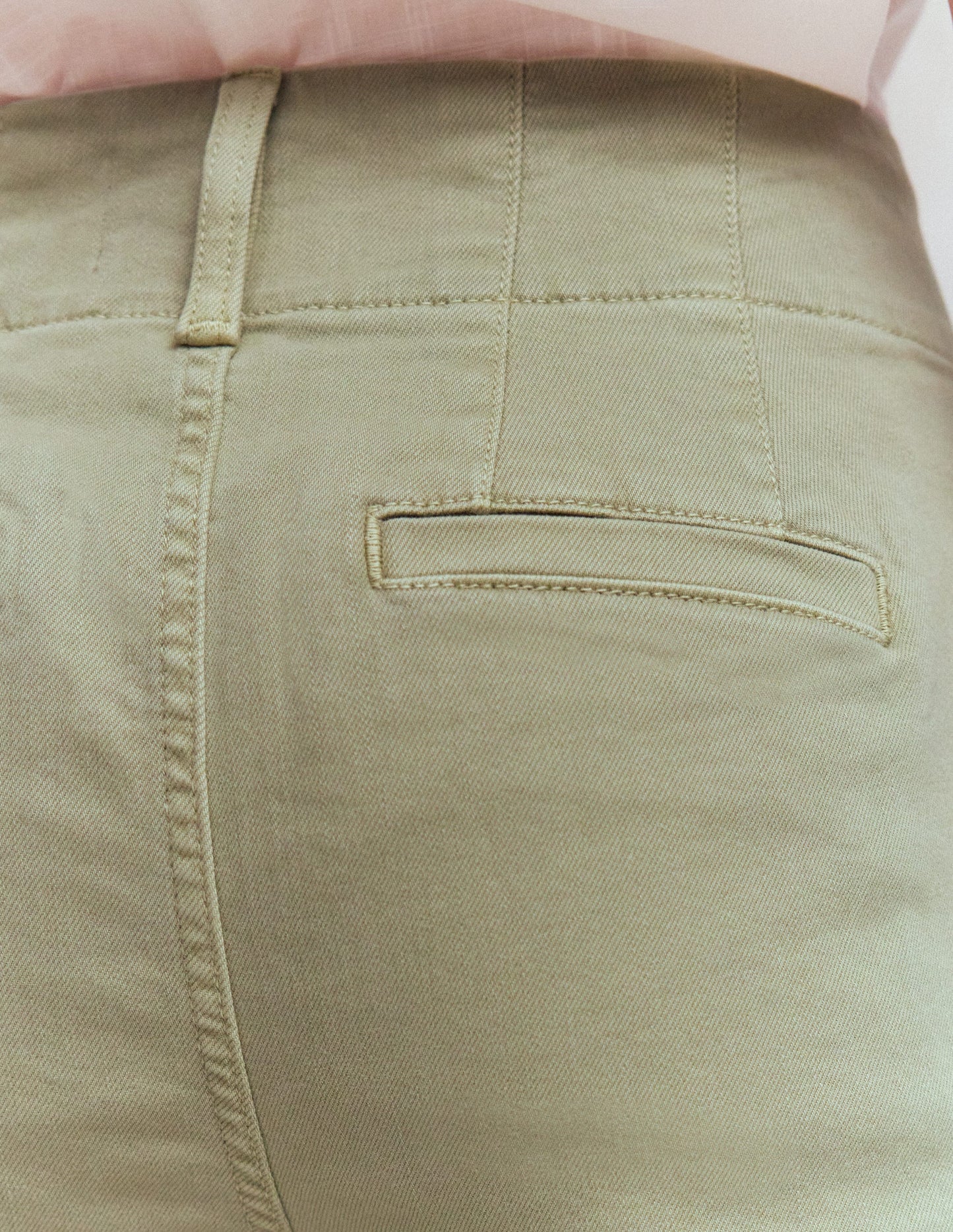 Primrose Cropped Pants-Soft Green