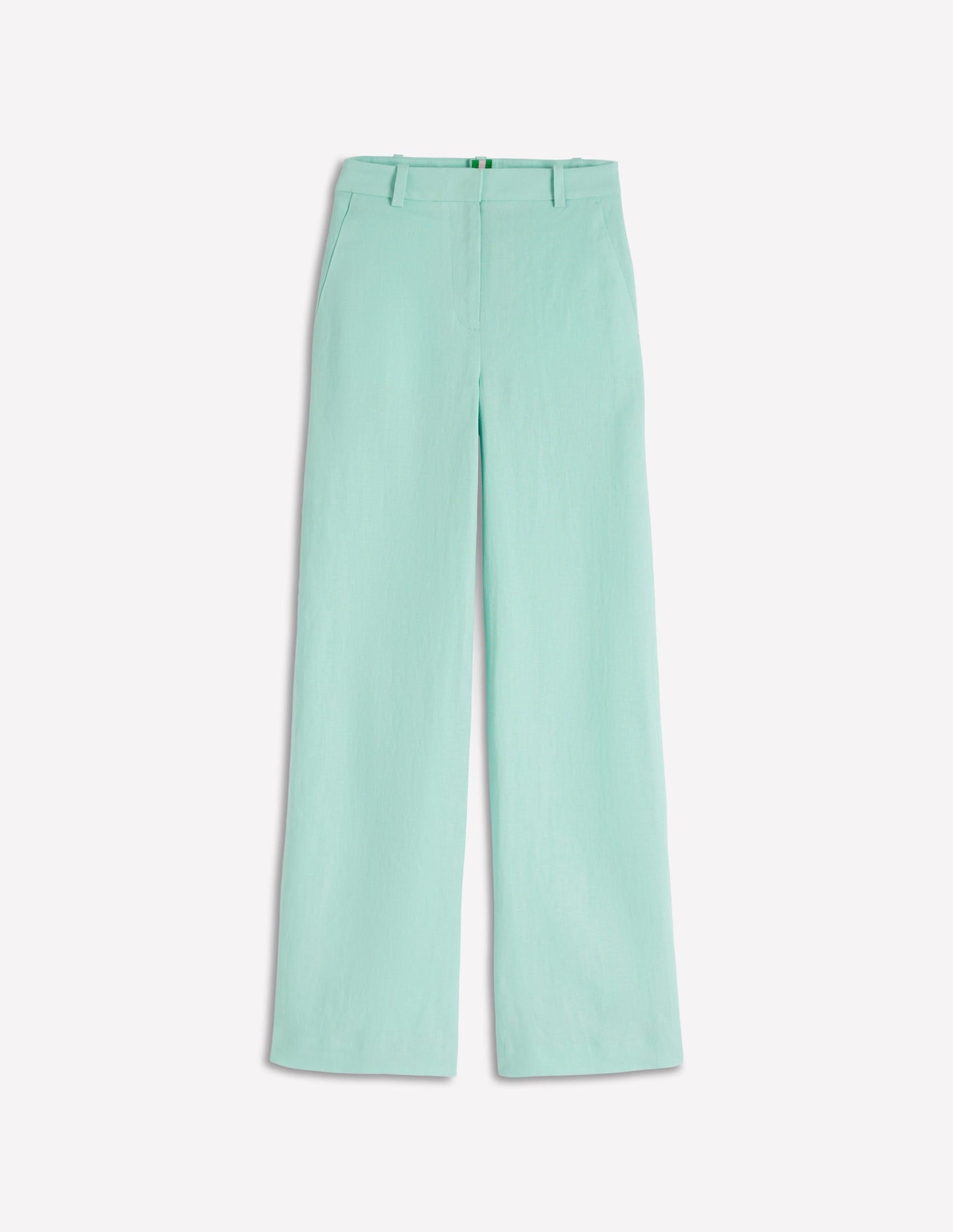 Belgravia Linen Pants-Spearmint