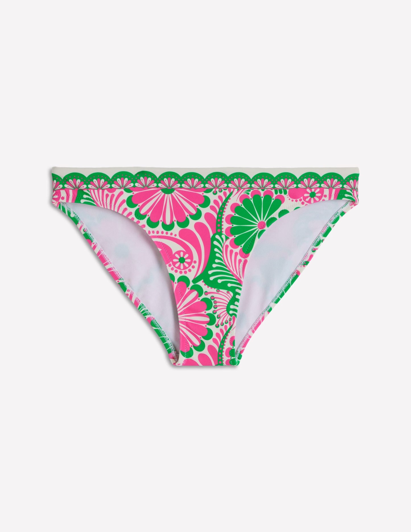 Classic Bikini Bottoms-Pink, Euphoric Gardens