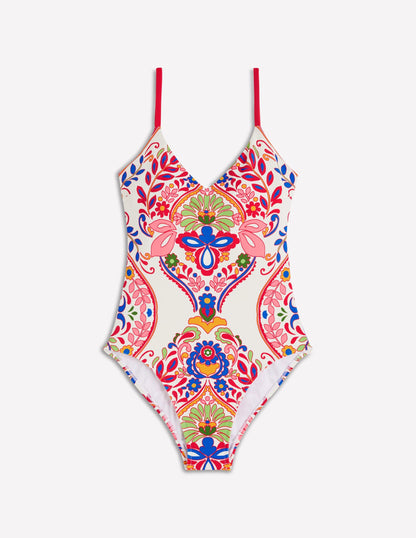 Palermo V Swimsuit-Multi, Enchanted Gardenia