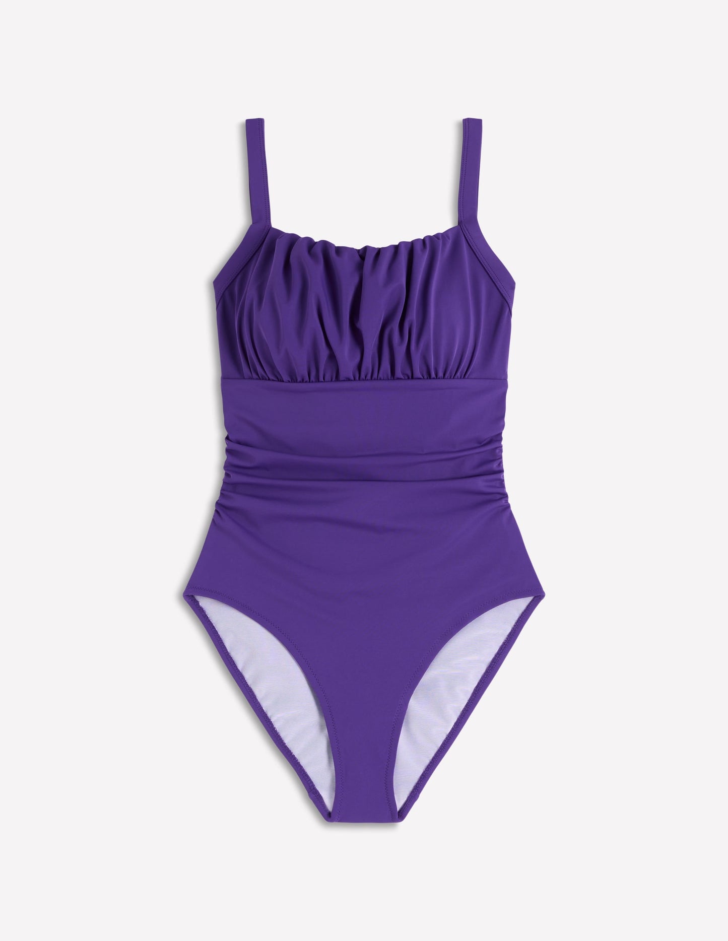 Skiathos Ruched Panel Swimsuit-Cobalt Blue