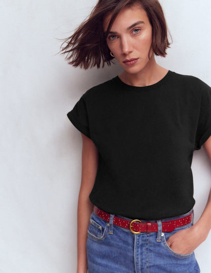 Turn Back T-shirt-Black