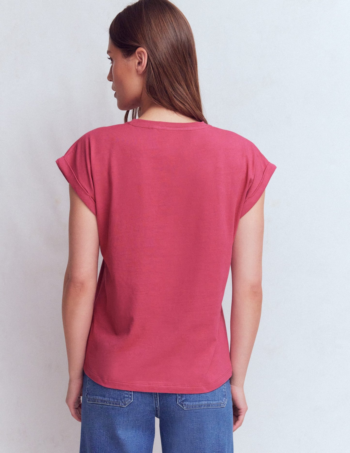 Turn Back T-shirt-Pink Blush