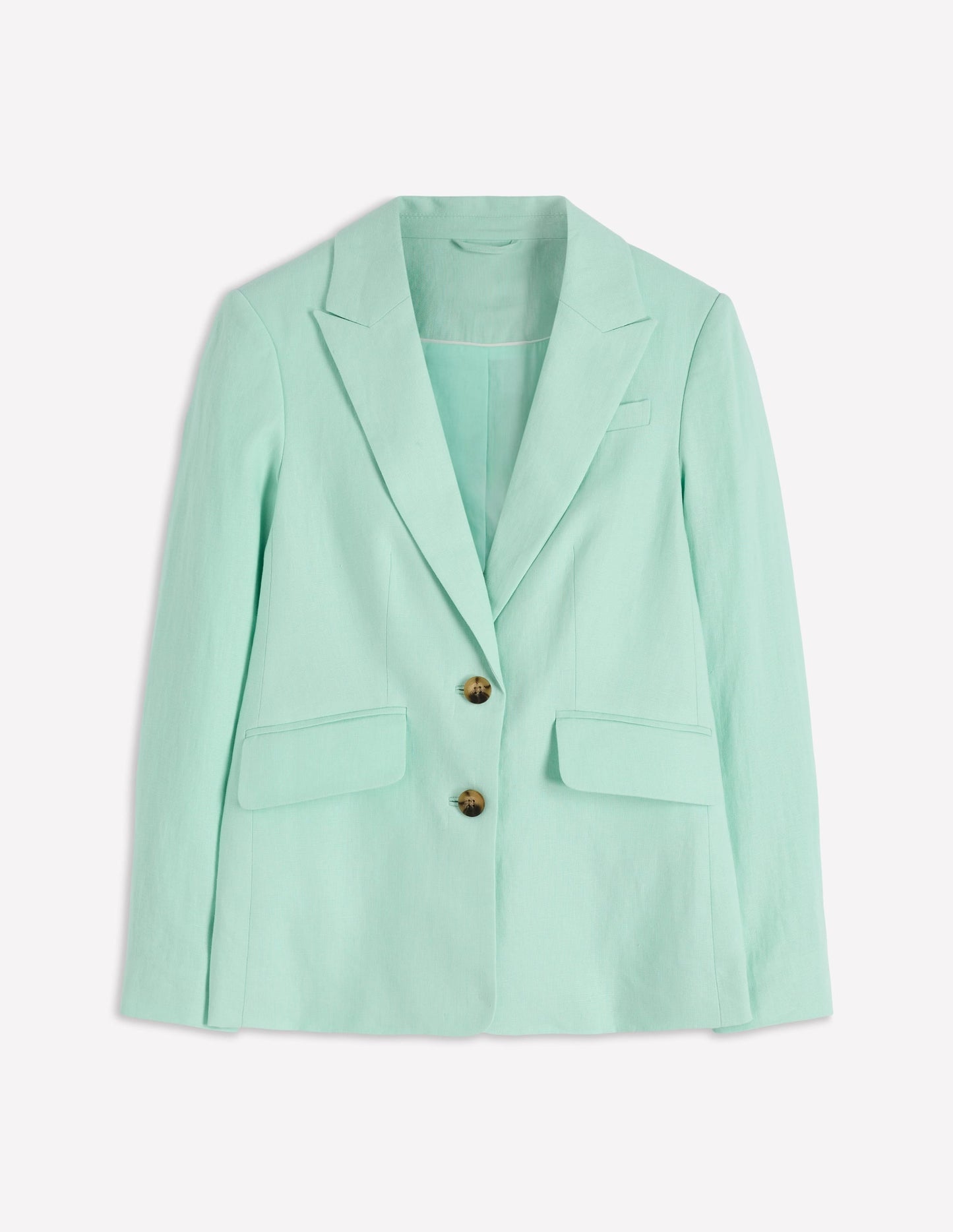 Stamford Linen Blazer-Spearmint