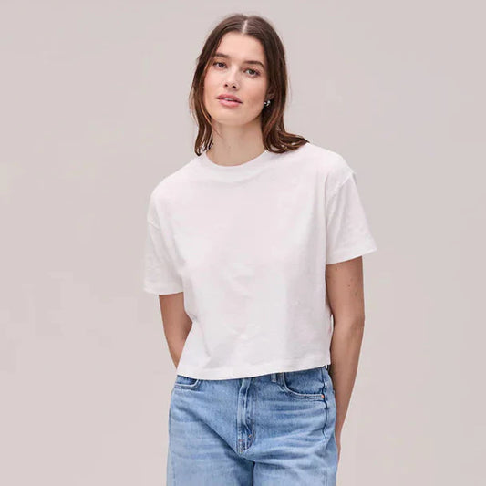 Richer Poorer Women's Vintage Jersey Oversized Crop Tee