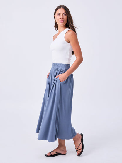 Circle Skirt - China Blue