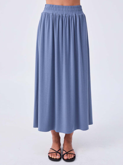 Circle Skirt - China Blue