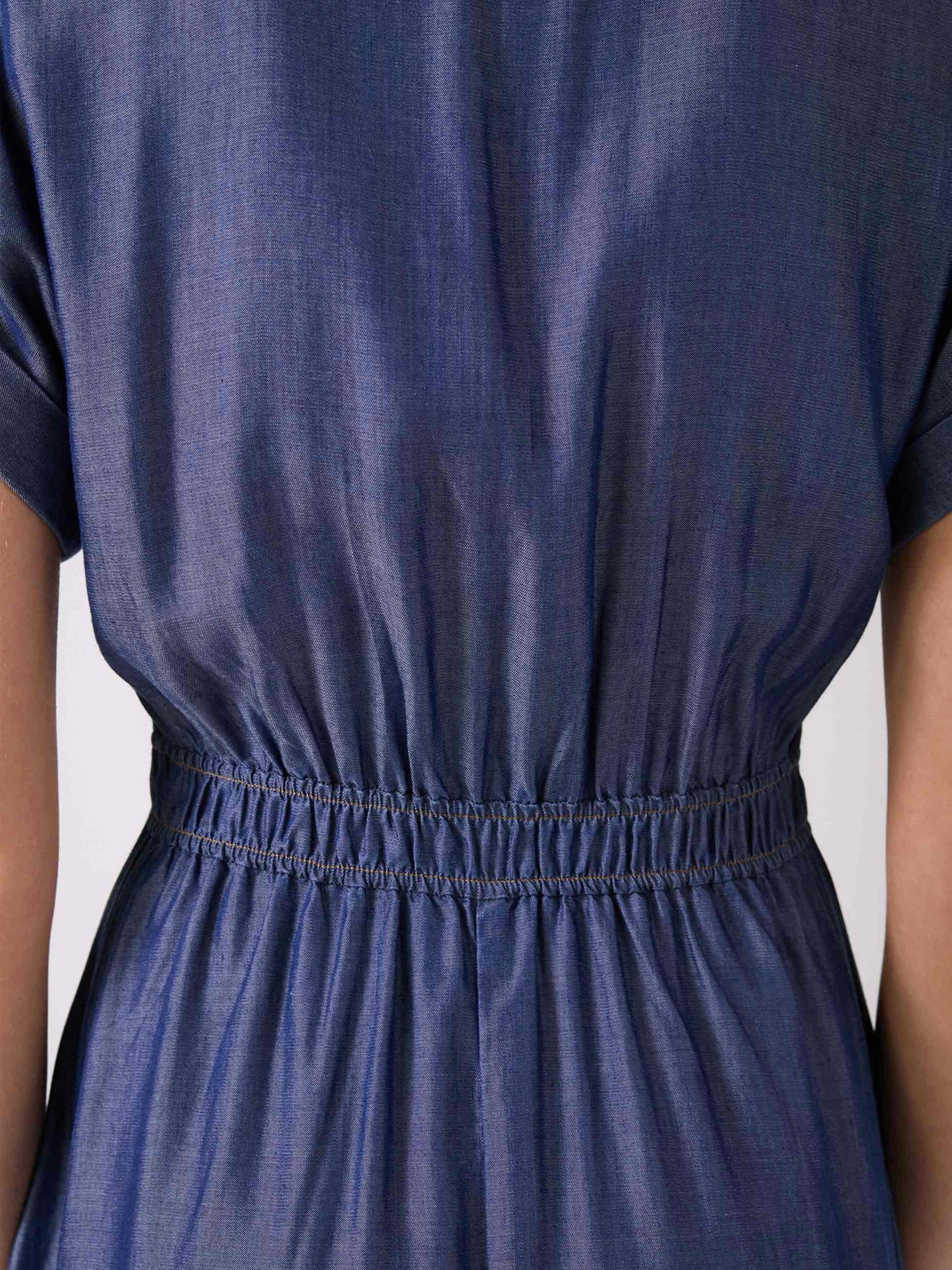 Capri Denim Tencel Dress - Dark Denim