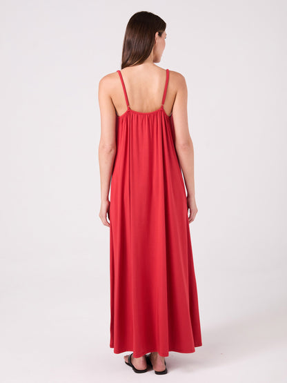 Venice Maxi Dress - Cherry