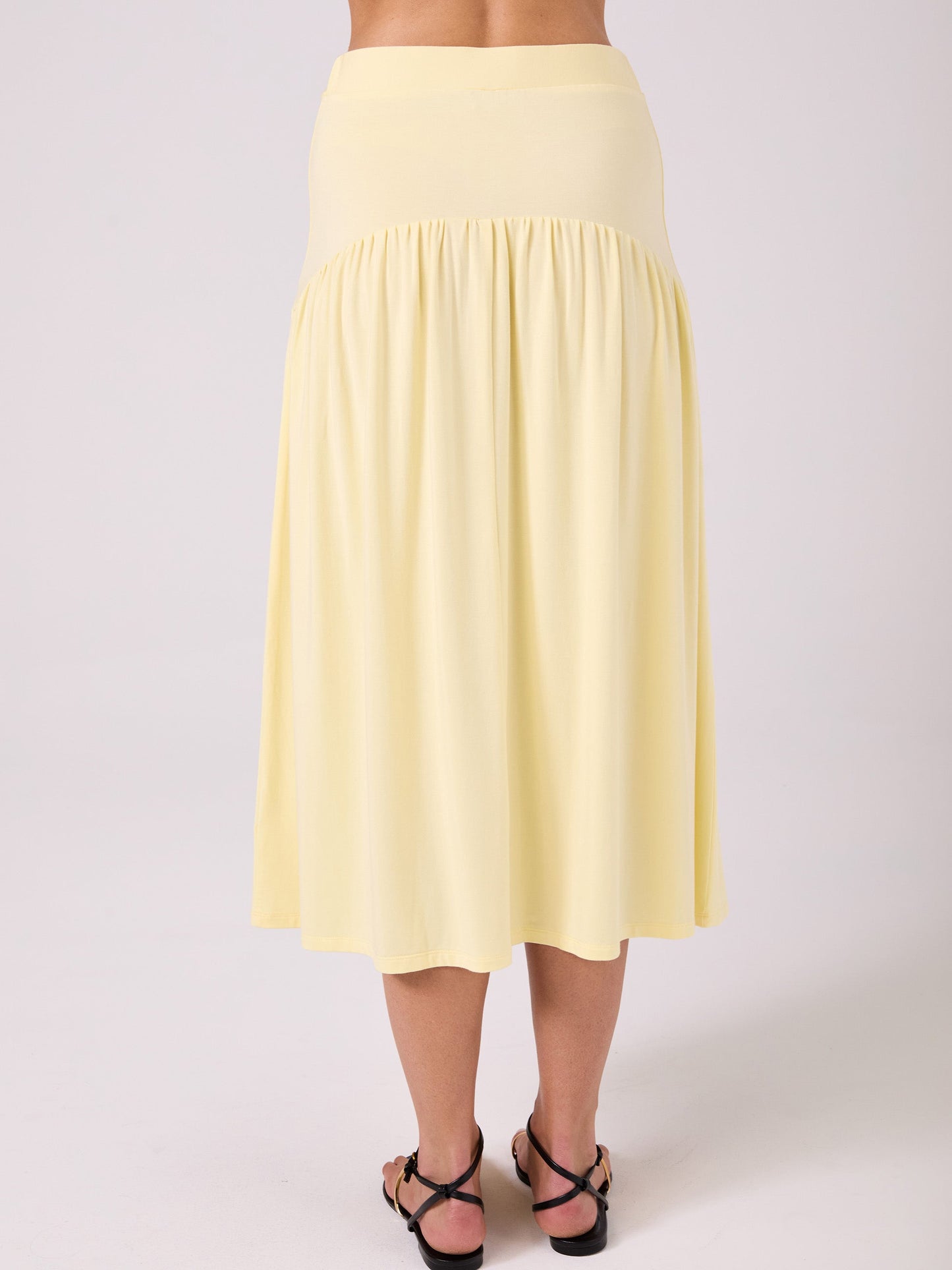 Clara Skirt  - Pastel Yellow