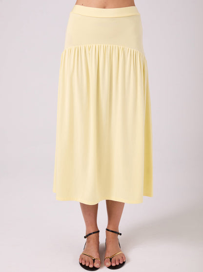 Clara Skirt  - Pastel Yellow