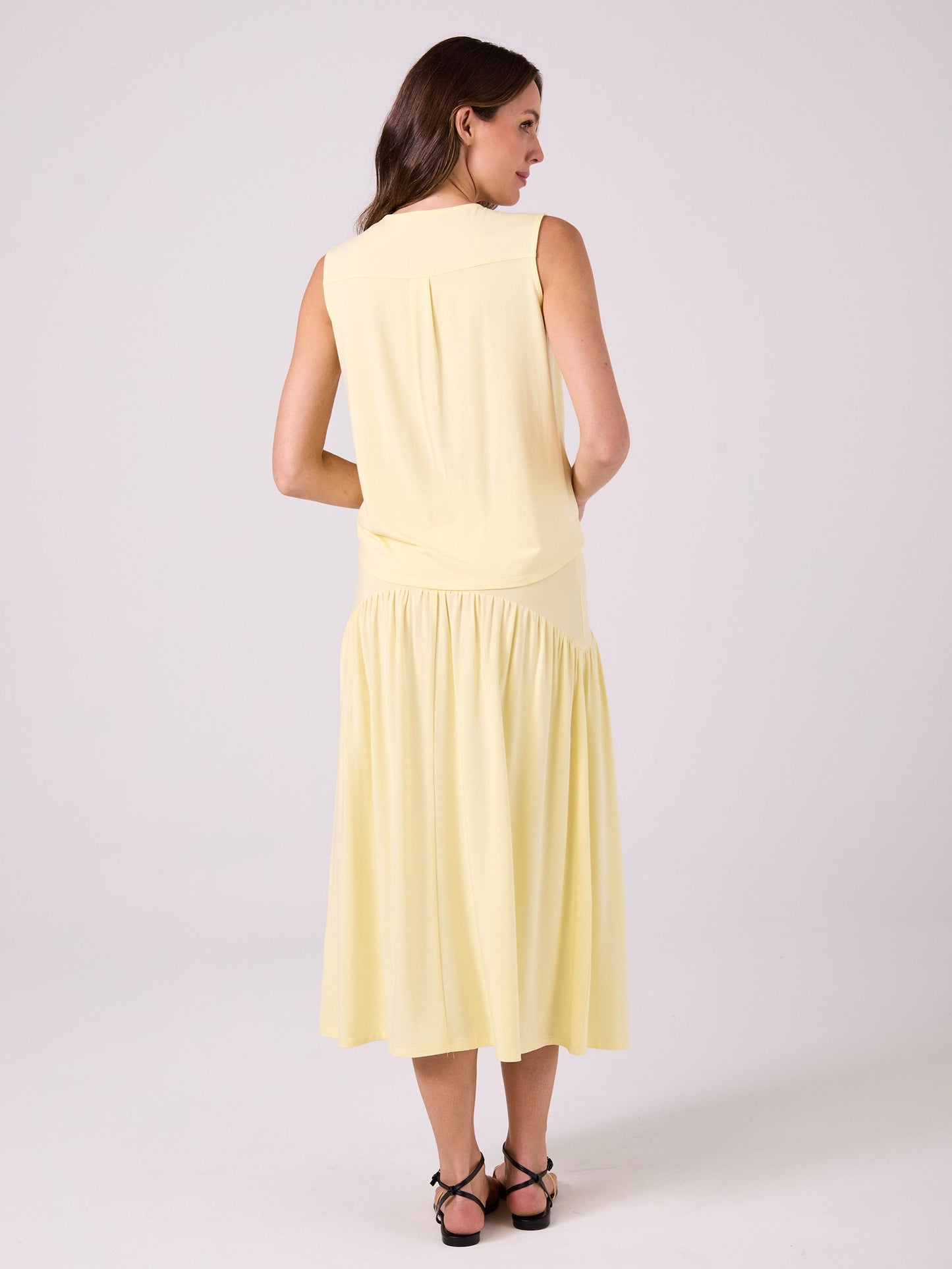 Clara Skirt  - Pastel Yellow