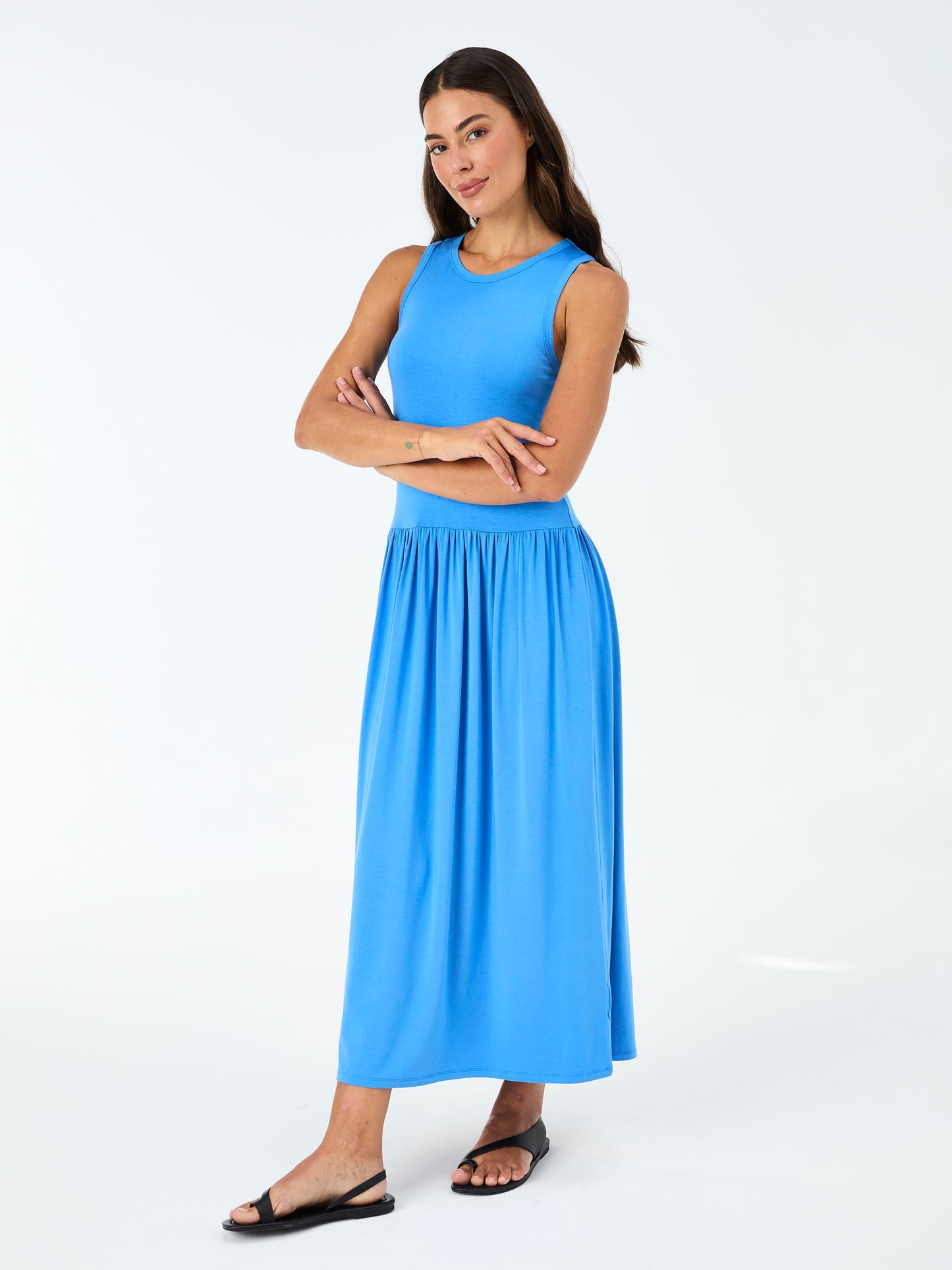 Essential Maxi Dress - Cobalt