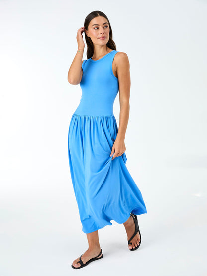 Essential Maxi Dress - Cobalt
