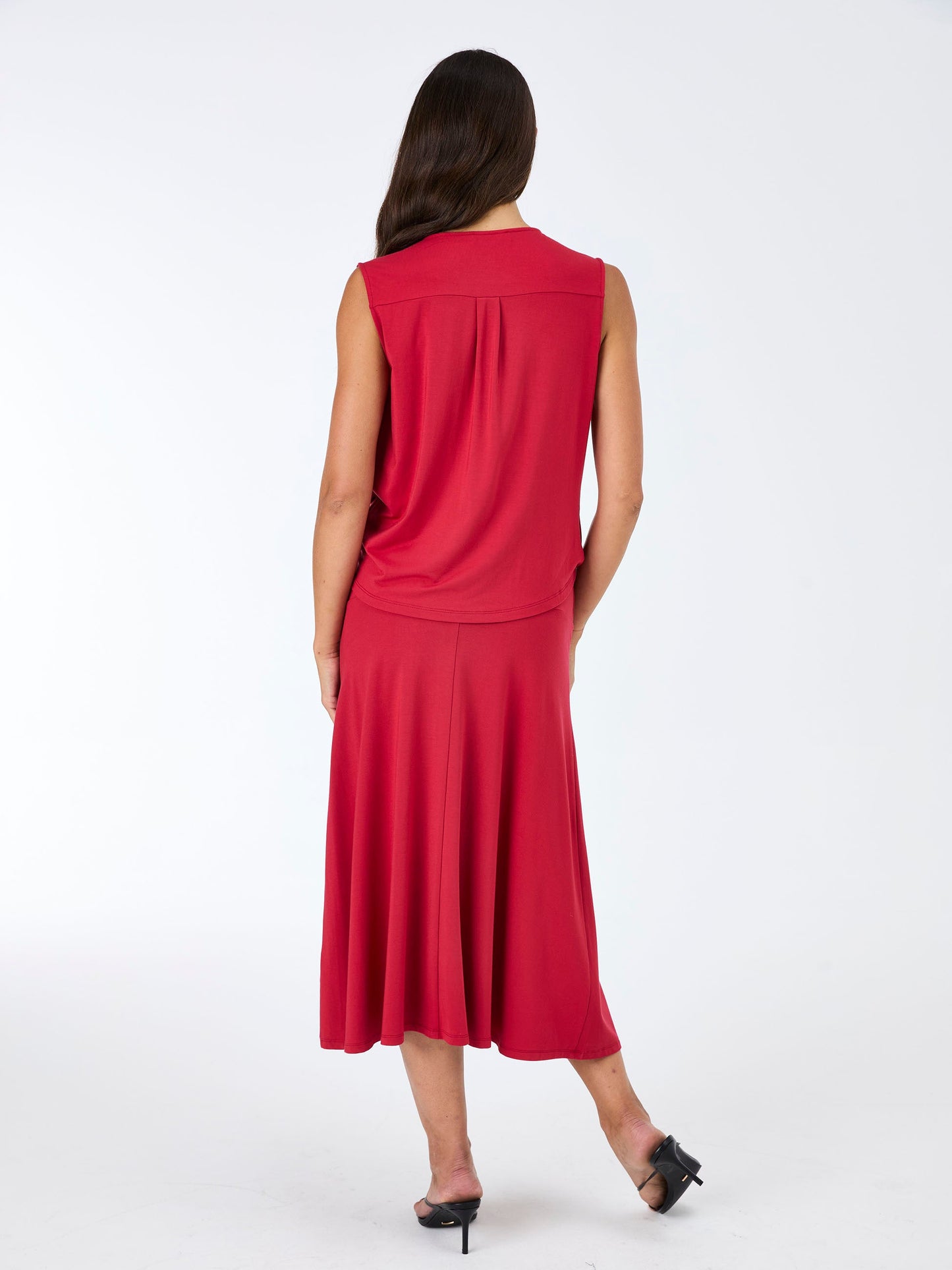 Lune Skirt - Cherry