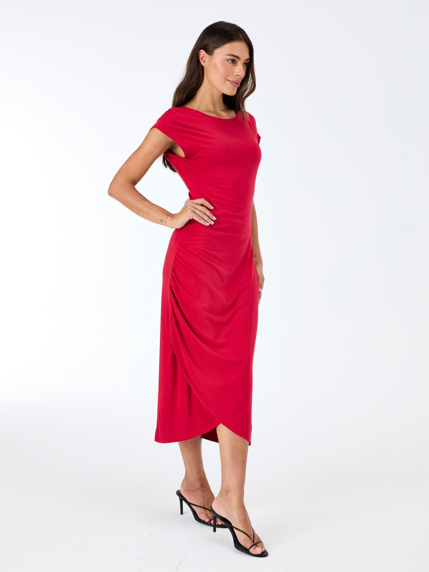 Bella Dress - Cherry