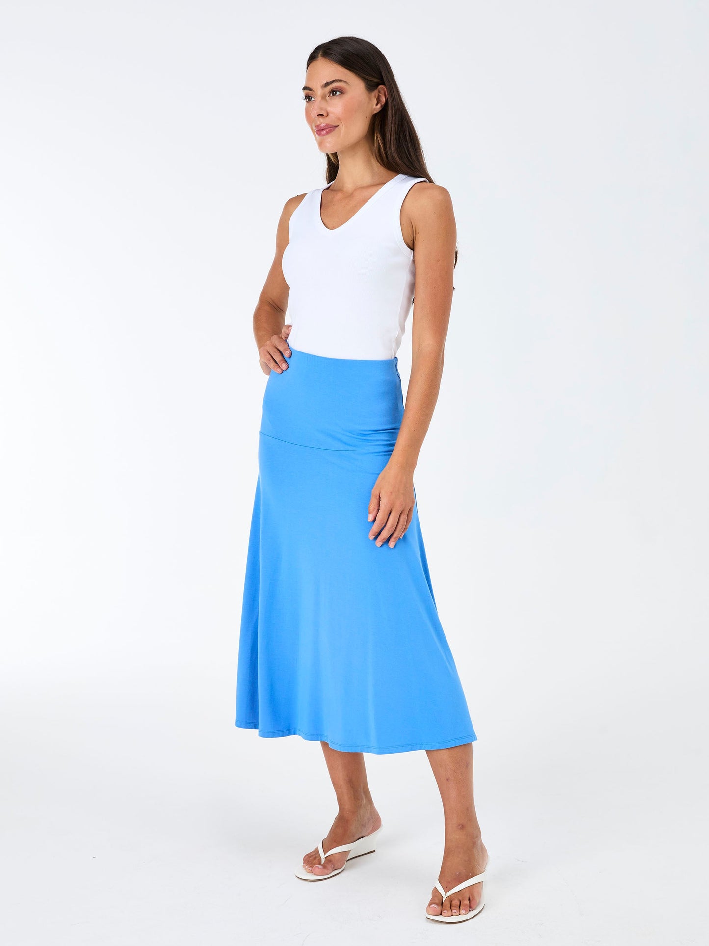 Lune Skirt - Cobalt