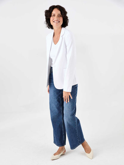 The Classic Jacket - White
